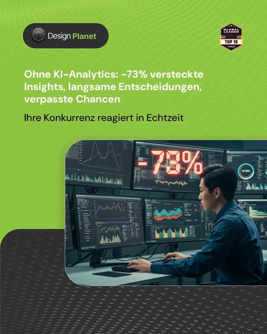 Karussell-Beitrag «Stunden in Excel. Dashboards erstellen.» von Design Planet (Folie 3 von 5)
