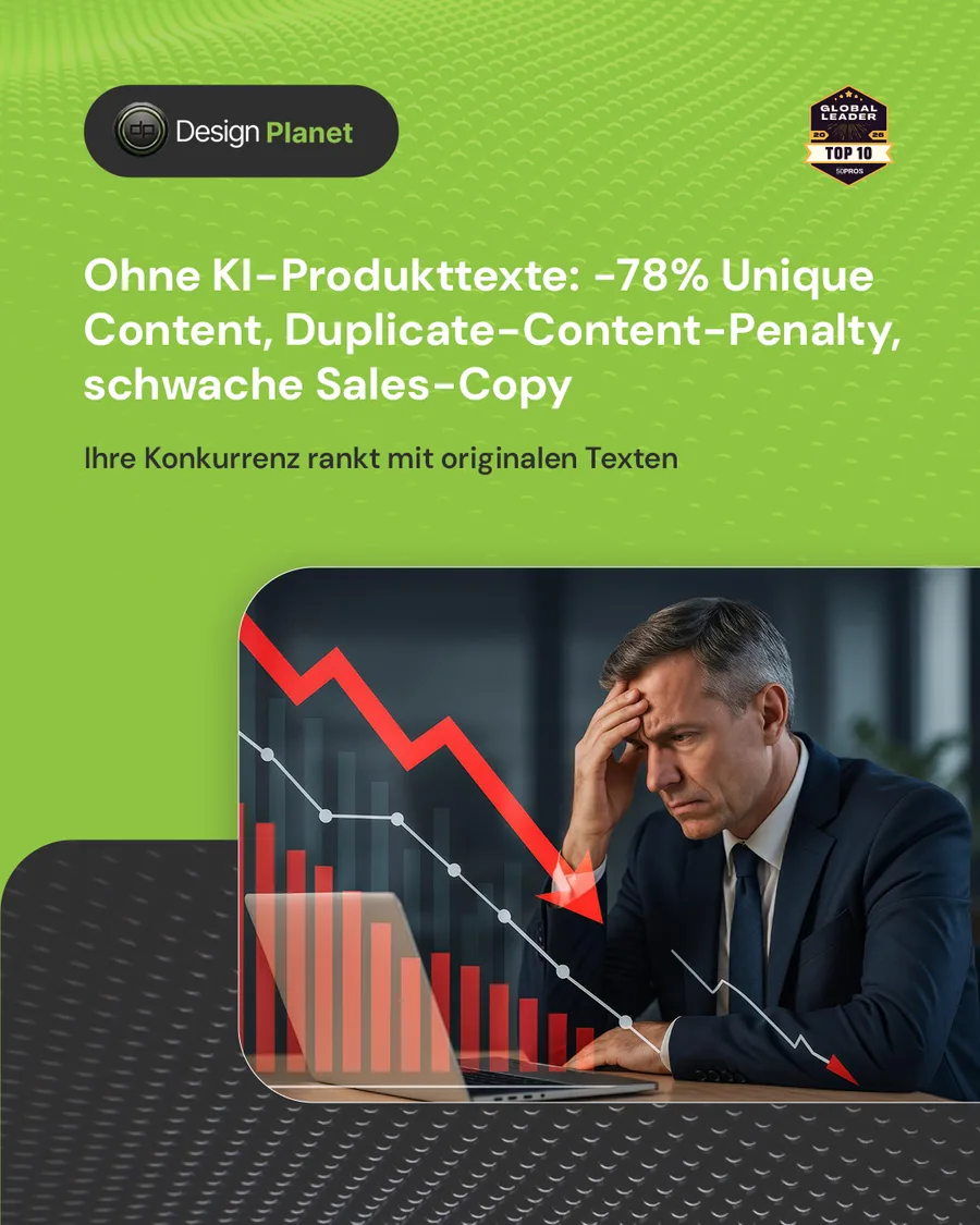 Karussell-Beitrag «100 Produkte, 100 SEO-optimierte Beschreibungen» von Design Planet (Folie 3 von 5)