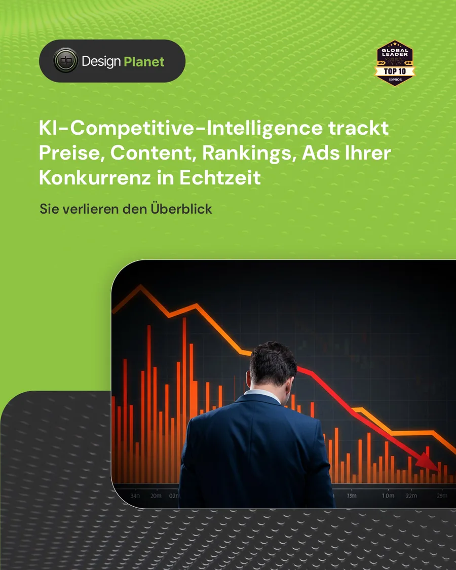 Karussell-Beitrag «Sie checken manuell 3 Konkurrenten» von Design Planet (Folie 2 von 5)