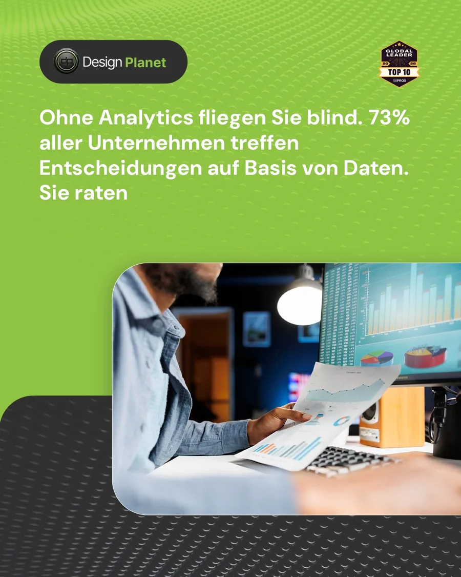 Karussell-Beitrag «Marketing ohne zu wissen, was funktioniert» von Design Planet (Folie 2 von 5)