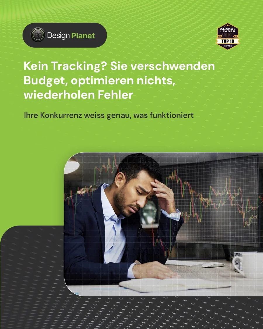 Karussell-Beitrag «Marketing ohne zu wissen, was funktioniert» von Design Planet (Folie 3 von 5)
