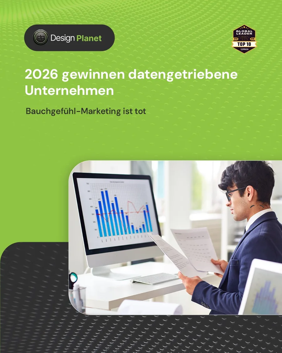 Karussell-Beitrag «Marketing ohne zu wissen, was funktioniert» von Design Planet (Folie 4 von 5)