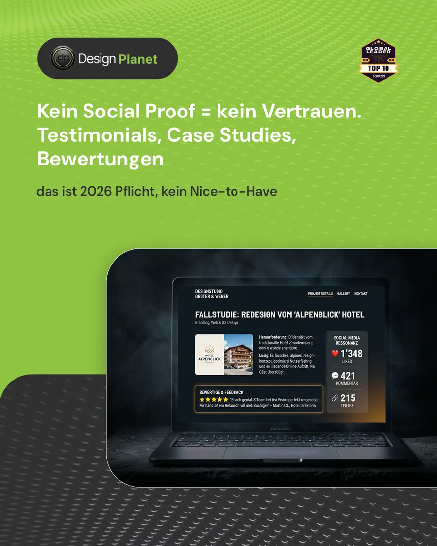 Karussell-Beitrag «92 % der Kunden lesen Online-Bewertungen» von Design Planet (Folie 2 von 5)