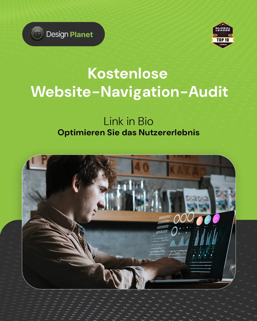 Karussell-Beitrag «43 % Ihrer Besucher nutzen die Website-Suche» von Design Planet (Folie 5 von 5)
