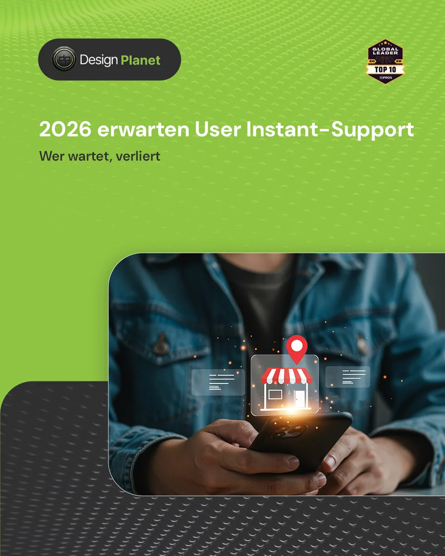 Karussell-Beitrag «46 % aller Google-Suchen haben lokalen Bezug» von Design Planet (Folie 4 von 5)