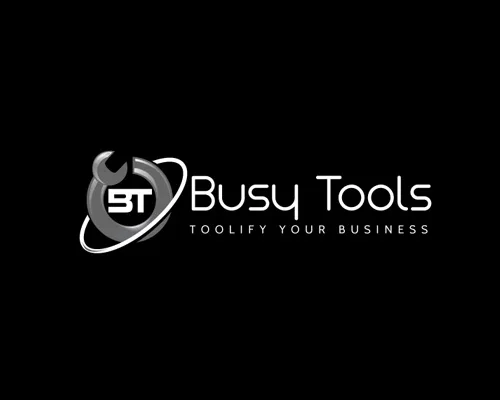 Busy Tools – Logo-Entwurf von Design Planet (Entwurf 3 von 6)