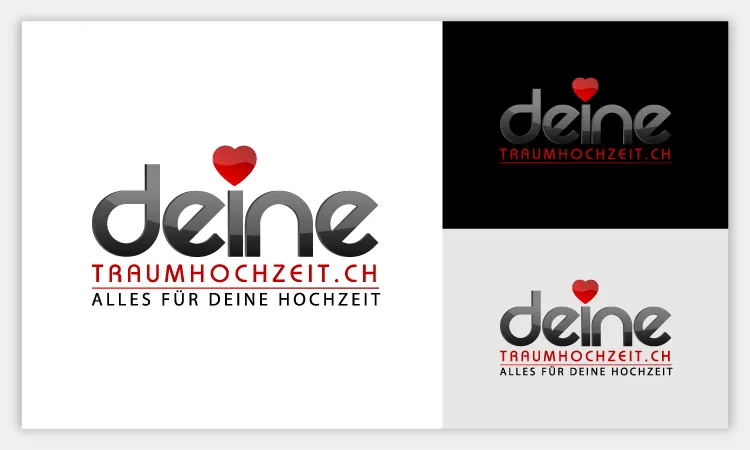 DeineTraumhochzeit – Logo-Entwurf von Design Planet (Entwurf 2 von 6)