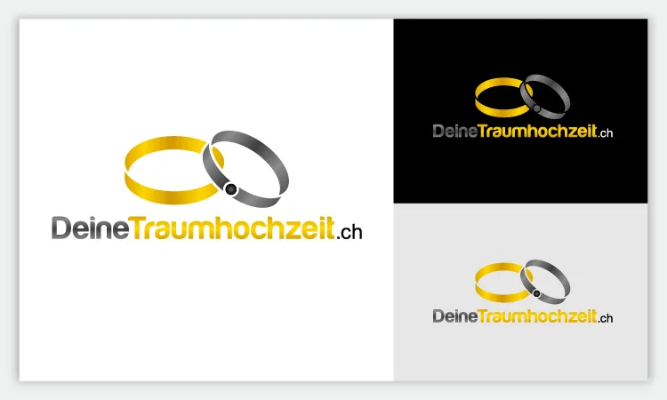 DeineTraumhochzeit – Logo-Entwurf von Design Planet (Entwurf 3 von 6)