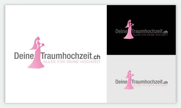 DeineTraumhochzeit – Logo-Entwurf von Design Planet (Entwurf 4 von 6)